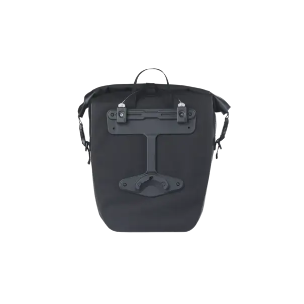 Basil Navigator Waterproof L MIK Studs - enkele fietstas -  22 liter - zwart
