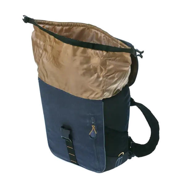 Basil Miles - fietsrugzak - 17 liter - zwart/grijs