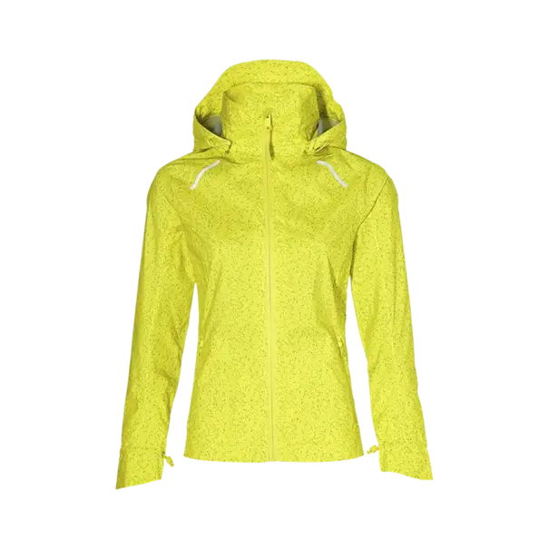 Basil Skane HiVis fietsregenjas - dames - neongeel - XL