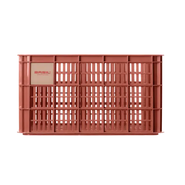 Basil fietskrat L - groot - 40 liter - rood