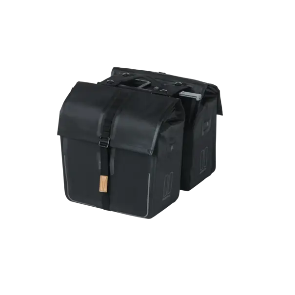 Basil Urban Dry – dubbele fietstas MIK – 50 liter - zwart