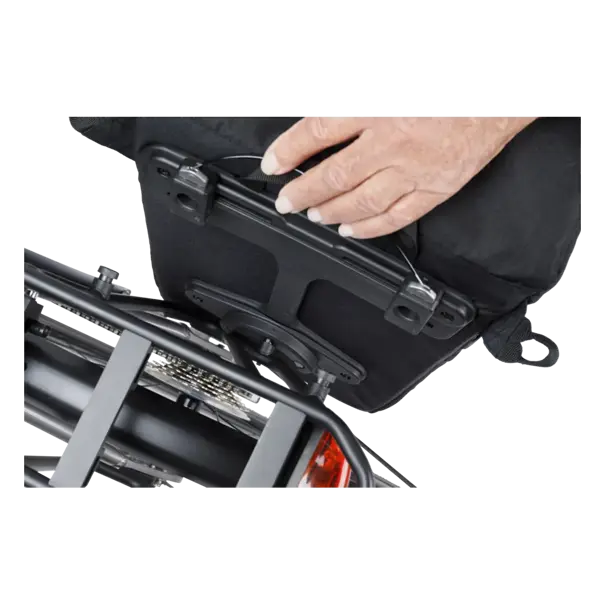 Basil Move fietsschoudertas MIK Studs - enkele fietstas -  15 liter - zwart