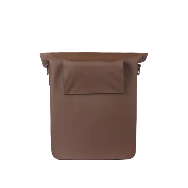 Basil City - fietsshopper MIK Hooks - 14-16L - gebrand bruin