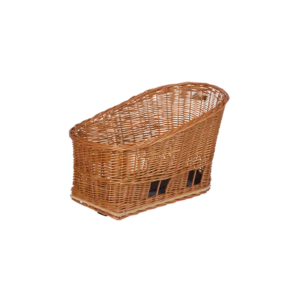 Basil Pasja - hondenfietsmand MIK - large - 50 cm - achtermand - natural