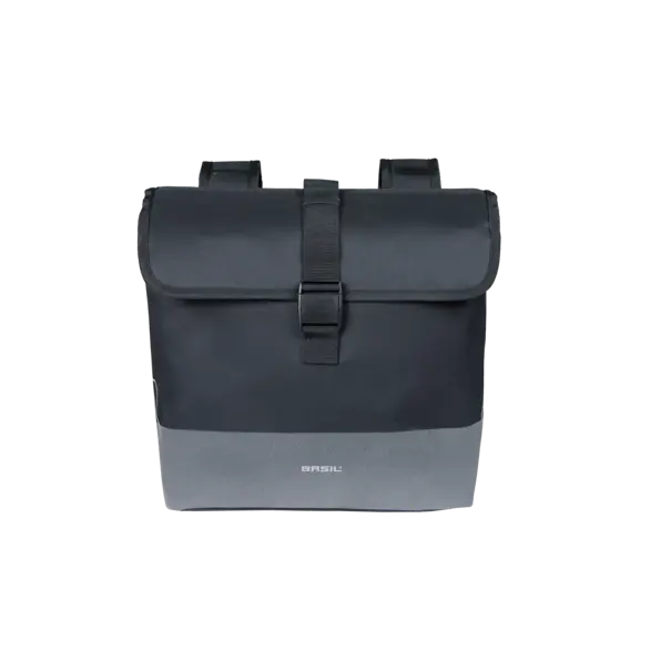 Basil Mara Evo - dubbele fietstas - 28-34L - zwart