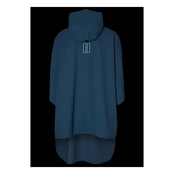 Basil Hoga fietsregenponcho - unisex - blauw - One Size