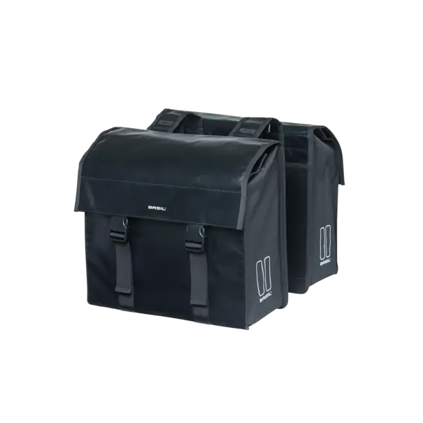 Basil Urban Load - dubbele fietstas - 48-53 liter - zwart