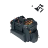 Basil Miles Tarpaulin - bagagedragertas XL Pro MIK - 9-36 liter - zwart