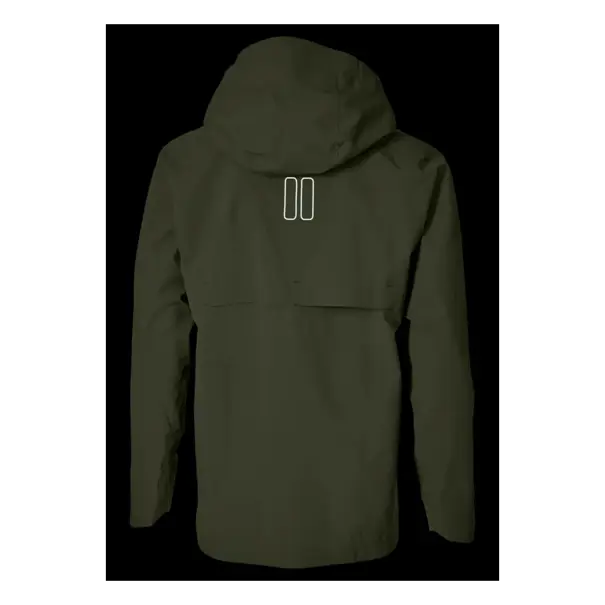 Basil Hoga fietsregenpak - unisex - groen - L