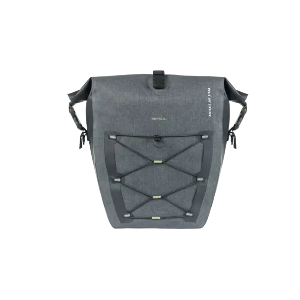 Basil Navigator Storm MIK Studs  L - enkele fietstas - 25-31 liter - zwart