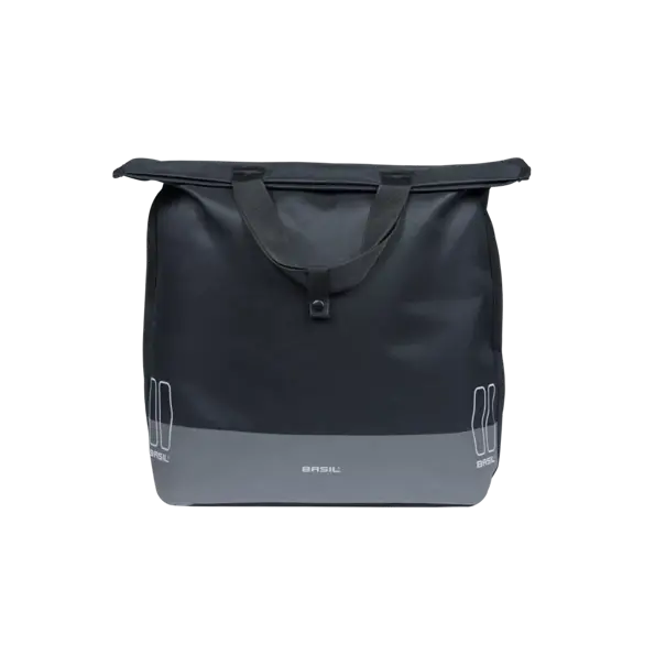 Basil Mara Evo - fietsshopper MIK Hooks - 17-19L - zwart