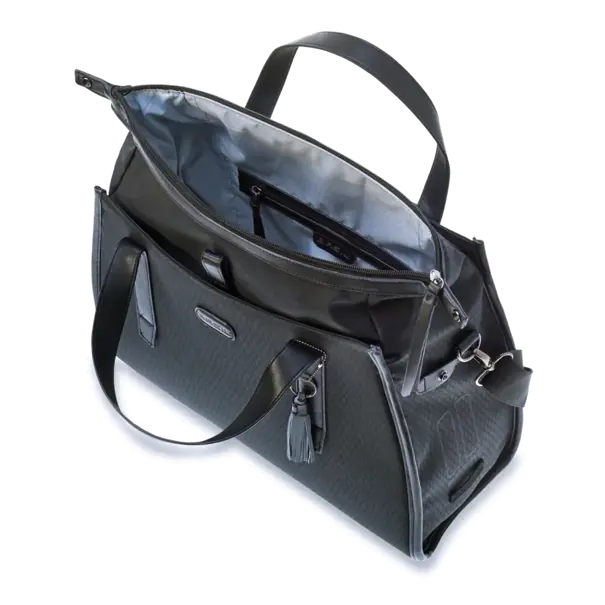 Basil Noir - business fietstas - 17 liter - zwart
