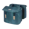 Basil Elegance - dubbele fietstas - 40-49 liter - estate blauw