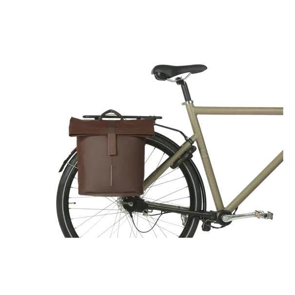 Basil City - fietsshopper MIK Studs - 14-16 liter - roasted brown