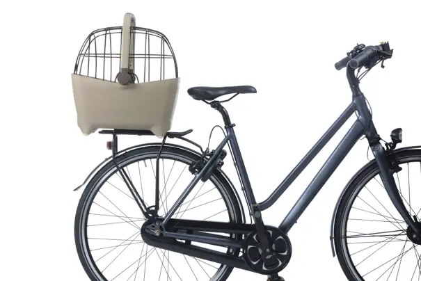 Basil Buddy hondenfietsmand - MIK - biscotti brown
