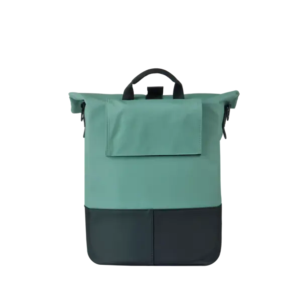 Basil Cove - shopper MIK Hooks - 14-16L - zilvergroen/zwart