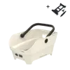 Basil Cento Neo MIK - fietsmand achter - gebroken wit