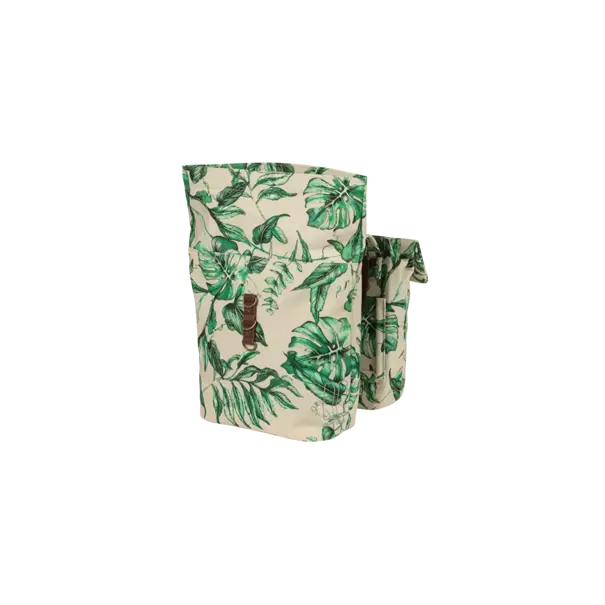 Basil Ever-Green - dubbele fietstas - 28-32 liter - sandshell beige