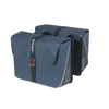 Basil Forte - dubbele fietstas - 35 liter - blauw/zwart