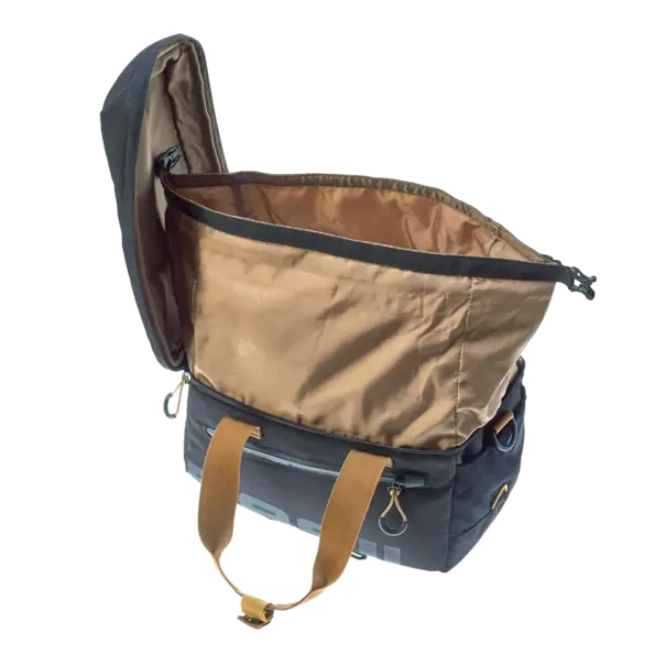 Basil Miles - bagagedragertas - 7 liter - zwart/grijs