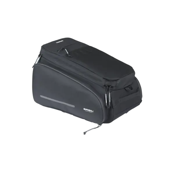 Basil Move - bagagedragertas MIK - 10-26 liter - zwart