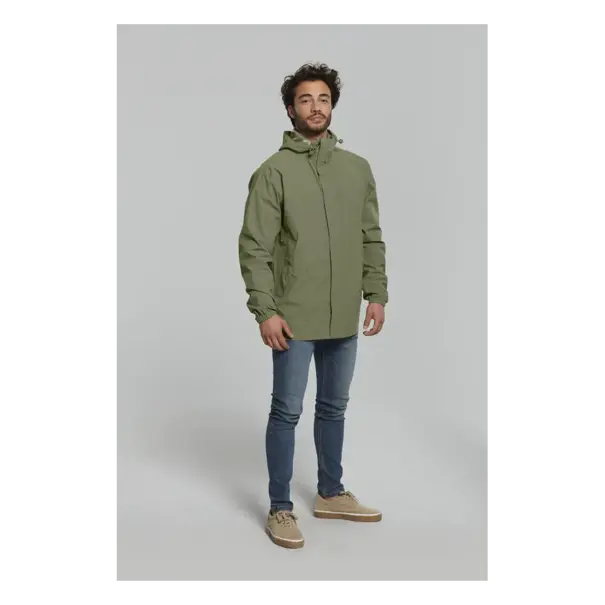 Basil Hoga fietsregenjas - unisex - groen - S