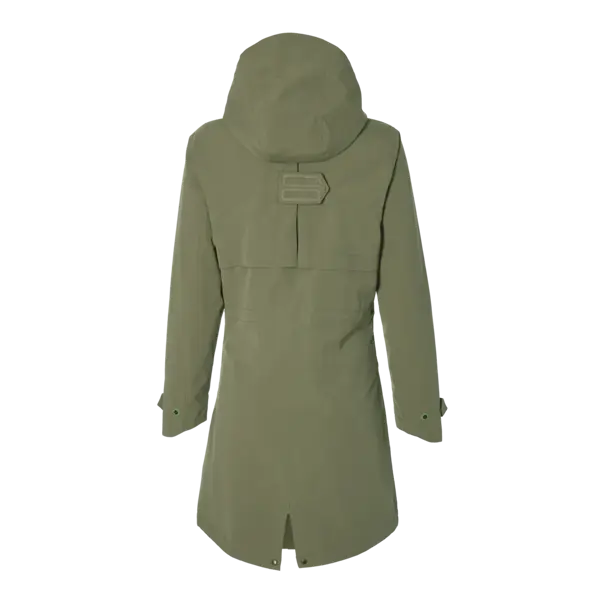 Basil Mosse regenparka - dames - groen - M