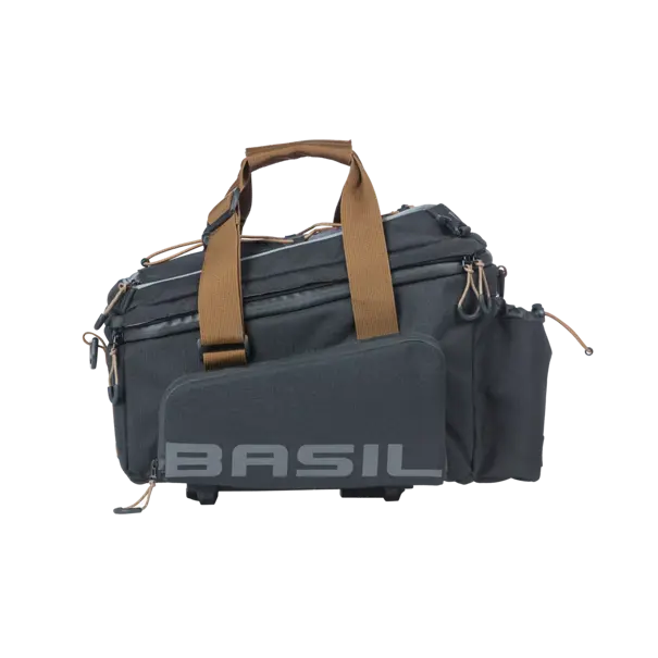Basil Miles - bagagedragertas XL Pro MIK - 9-36 liter - grijs