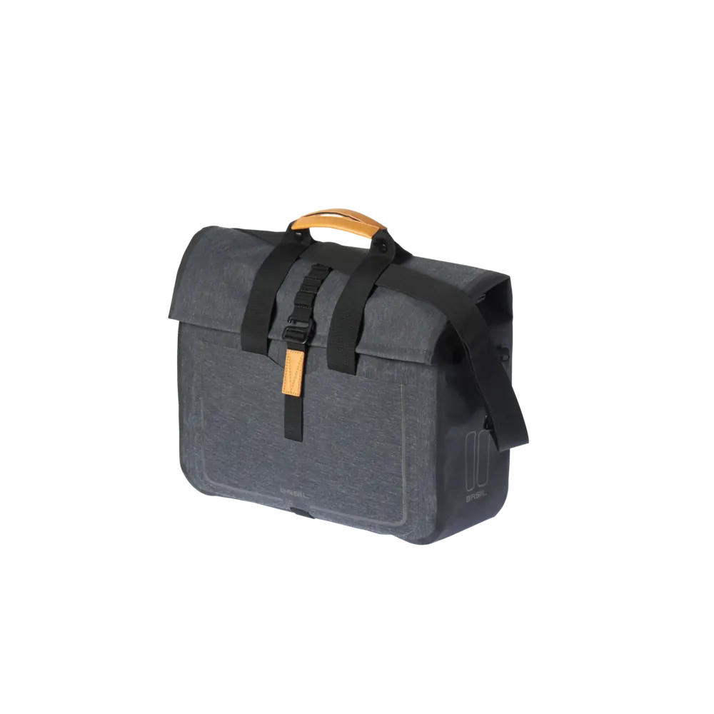 Basil Urban Dry - business fietstas - 20 liter - donkergrijs