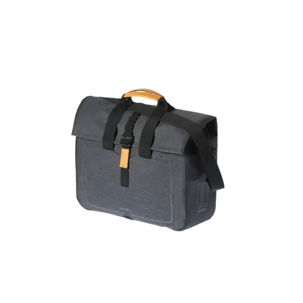 Basil Urban Dry - business fietstas - 20 liter - donkergrijs