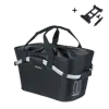 Basil Classic Carry All MIK - fietsmand – achterop - zwart