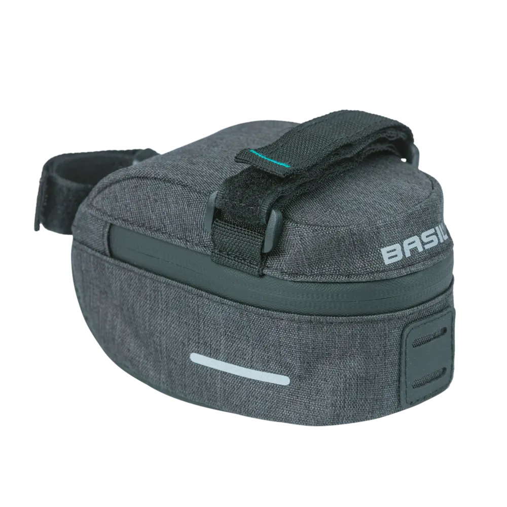 Basil Discovery 365D - zadeltas S - 0.5 liter - zwart