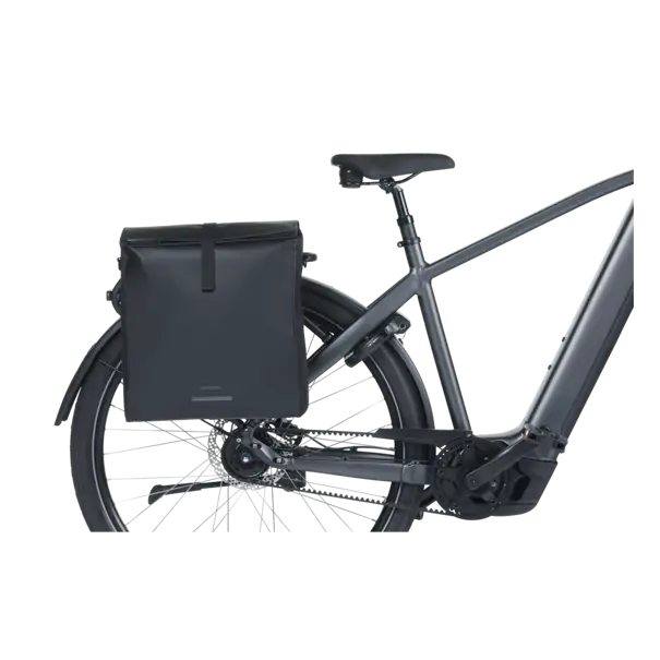 Basil Urban Load Pro - enkele fietstas MIK Hooks - 19-24L - zwart