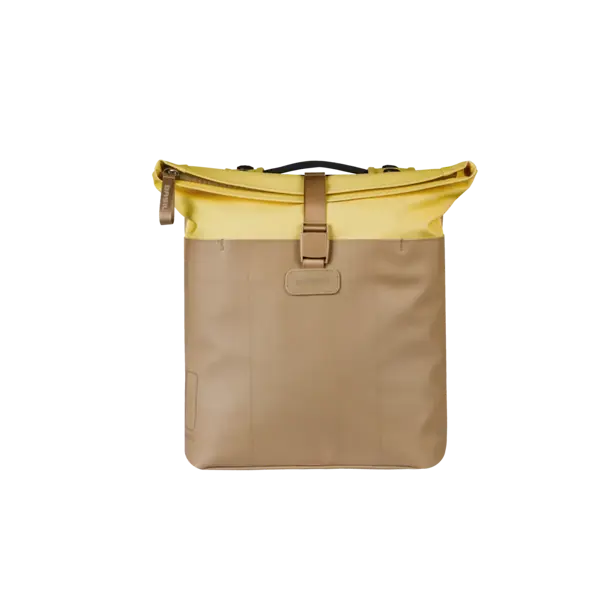 Basil Vive - dubbele fietstas MIK - 28-35L - zand/geel