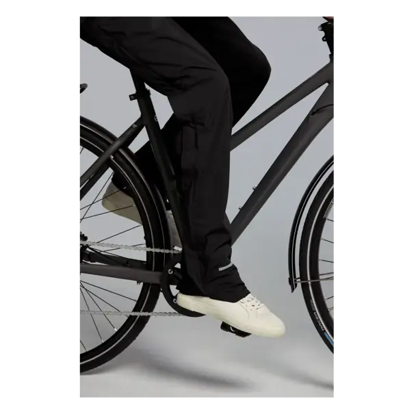 Basil Skane fietsregenbroek - dames - zwart - L