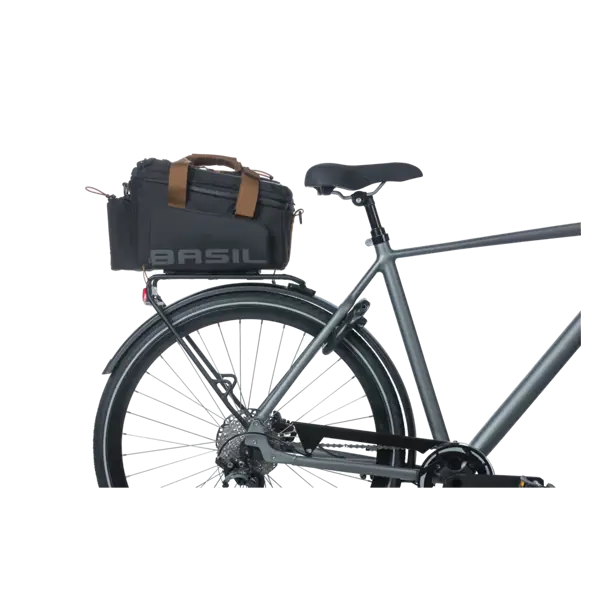 Basil Miles - bagagedragertas XL Pro MIK - 9-36 liter - grijs