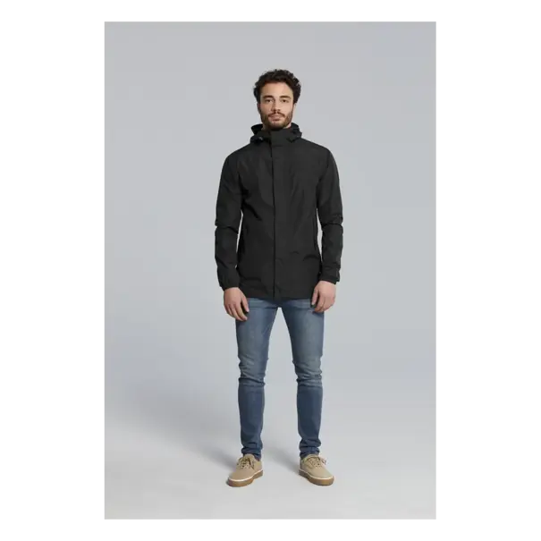 Basil Hoga fietsregenjas - unisex - zwart - XL