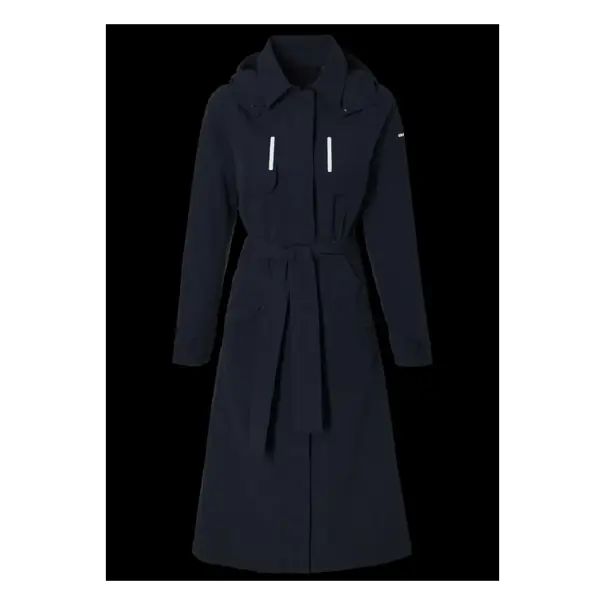 Basil Mosse fietsregentrenchcoat - dames - blauw
