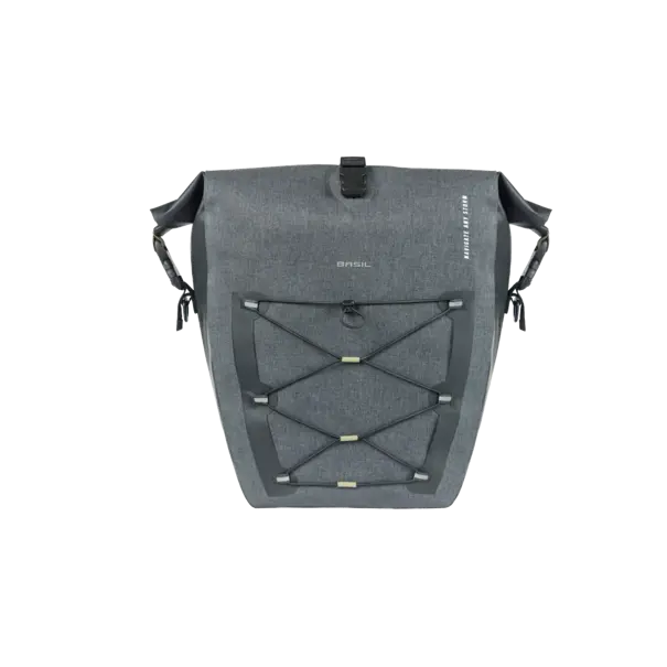 Basil Navigator Storm L - enkele tas MIK Hooks - 25-31L - zwart