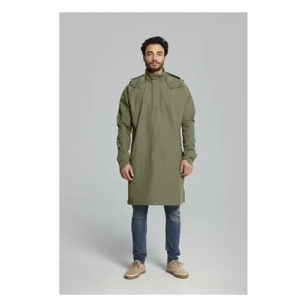 Basil Mosse fietsregenponcho - unisex - groen. - XL/XXL