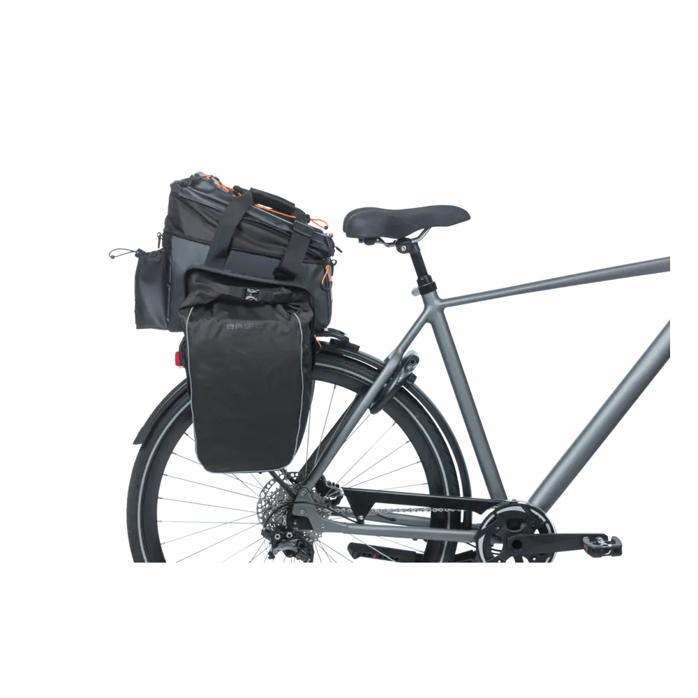 Basil Miles Tarpaulin - trunkbag XL Pro MIK - 9-36 litres - black