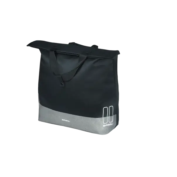 Basil Mara Evo - fietsshopper MIK Hooks - 17-19L - zwart