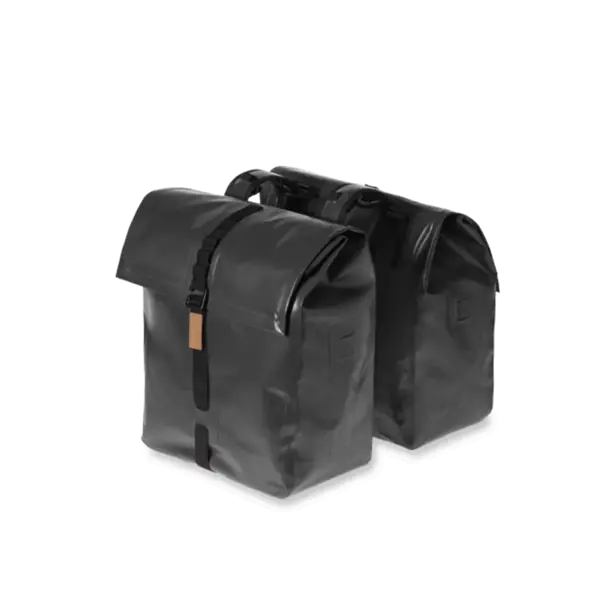 Basil Urban Dry - dubbele fietstas - 50 liter - zwart