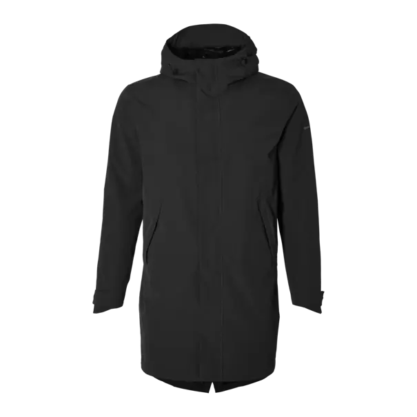 Basil Mosse fietsregenparka - heren - zwart - S