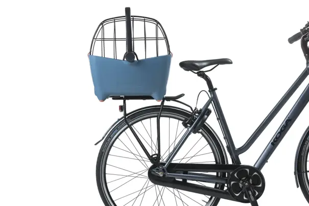 Basil Buddy hondenfietsmand - MIK - faded denim