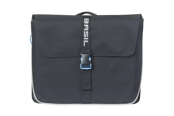 Basil Forte - dubbele fietstas MIK - 35 liter - zwart