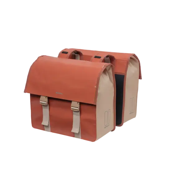Basil Urban Load - dubbele fietstas - 48-53 liter - rood