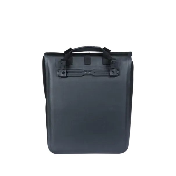 Basil Urban Dry Neo - fietsshopper MIK Hooks - 23-26L - zwart