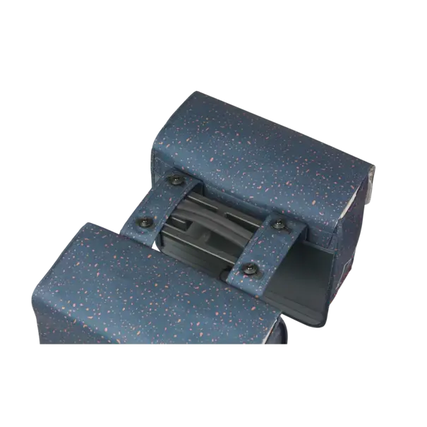 Basil Flair  - dubbele fietstas MIK - 35 liter - navy
