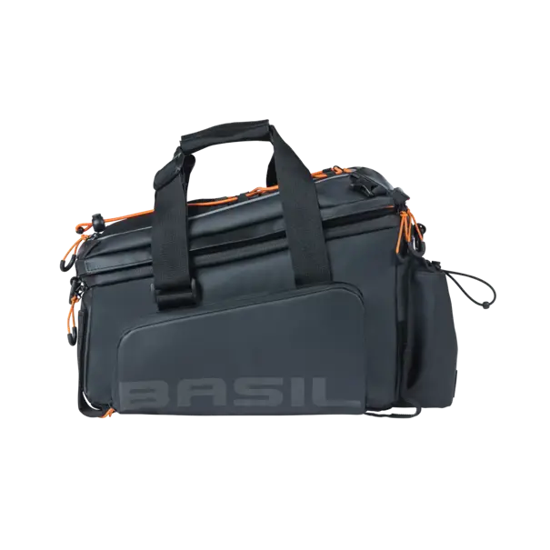 Basil Miles Tarpaulin - bagagedragertas XL Pro - 9-36 liter - zwart